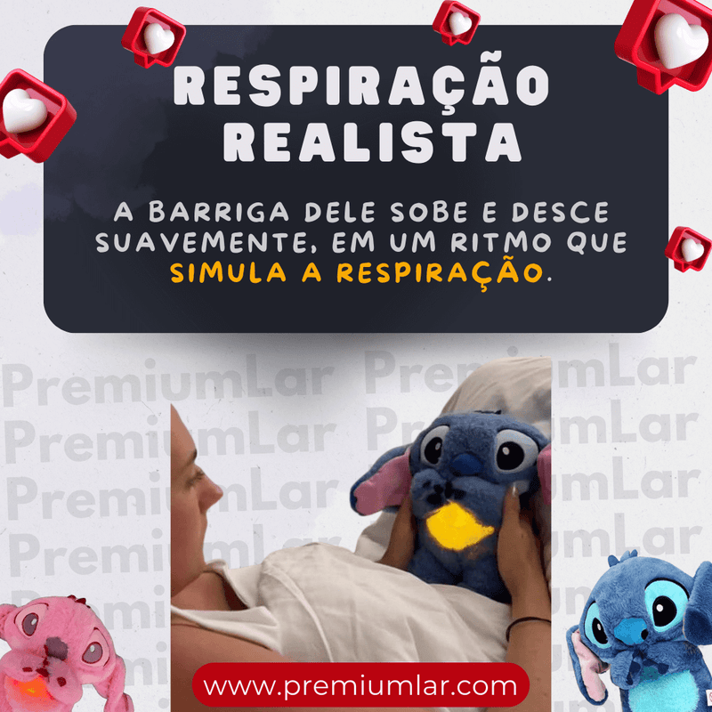Stitch Sonho de Pelúcia - PremiumLar