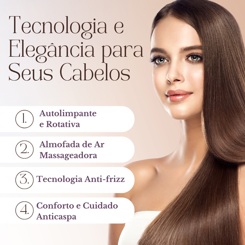 BrushHear™ - A escova de cabelo Inteligente