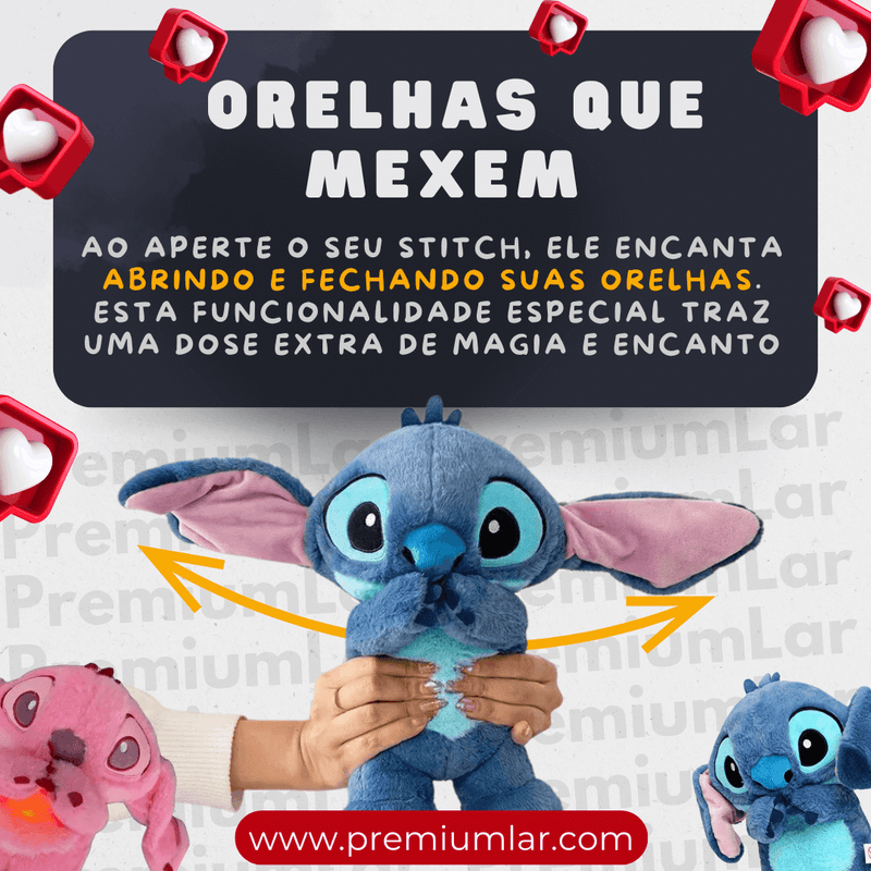 Stitch Sonho de Pelúcia - PremiumLar