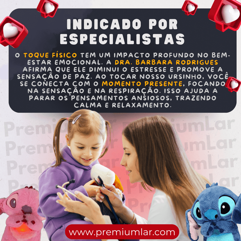 Stitch Sonho de Pelúcia - PremiumLar