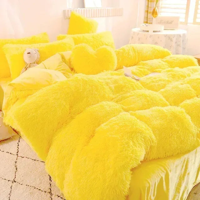 Conjunto de Roupa de Cama Rosa - Encanto de Princesa - 100% Fibra de Bambu