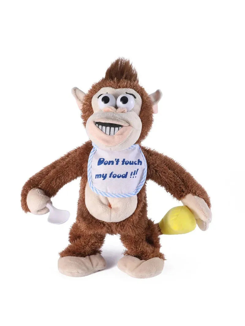 Macaco de Pelúcia - Não Toque na Minha Banana