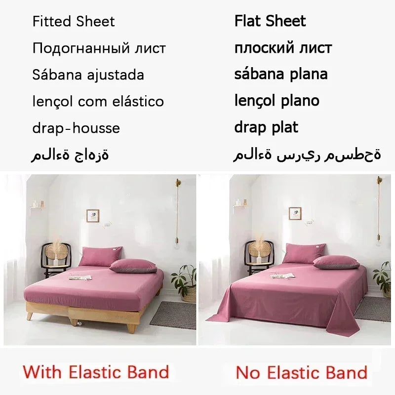 Conjunto de Roupa de Cama Rosa - Encanto de Princesa - 100% Fibra de Bambu