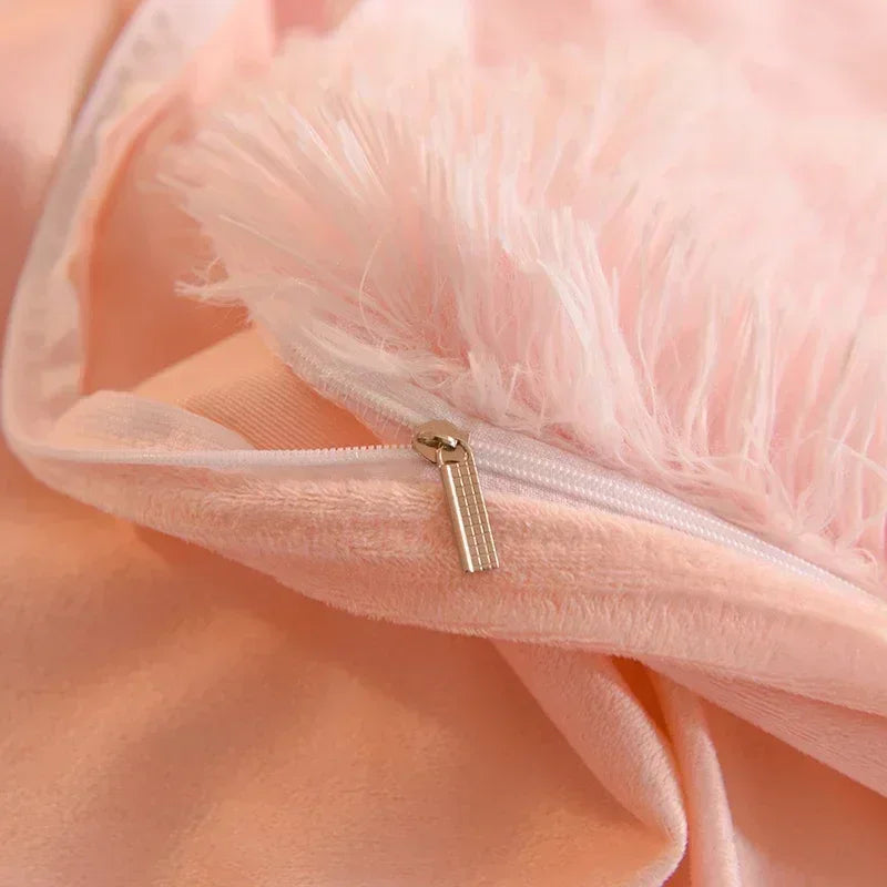 Conjunto de Roupa de Cama Rosa - Encanto de Princesa - 100% Fibra de Bambu