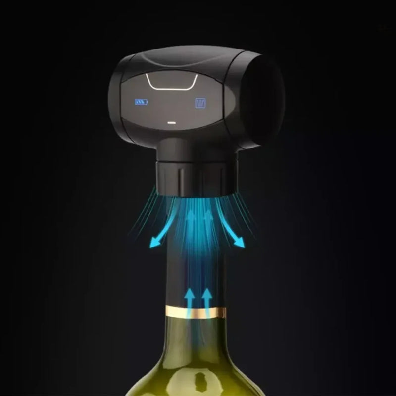 Abridor de Vinho Elétrico PremiumLar™ - Rolha Elétrica
