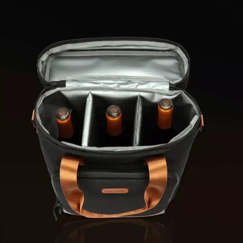 Bolsa Porta Vinhos e Taças - PremiumLar