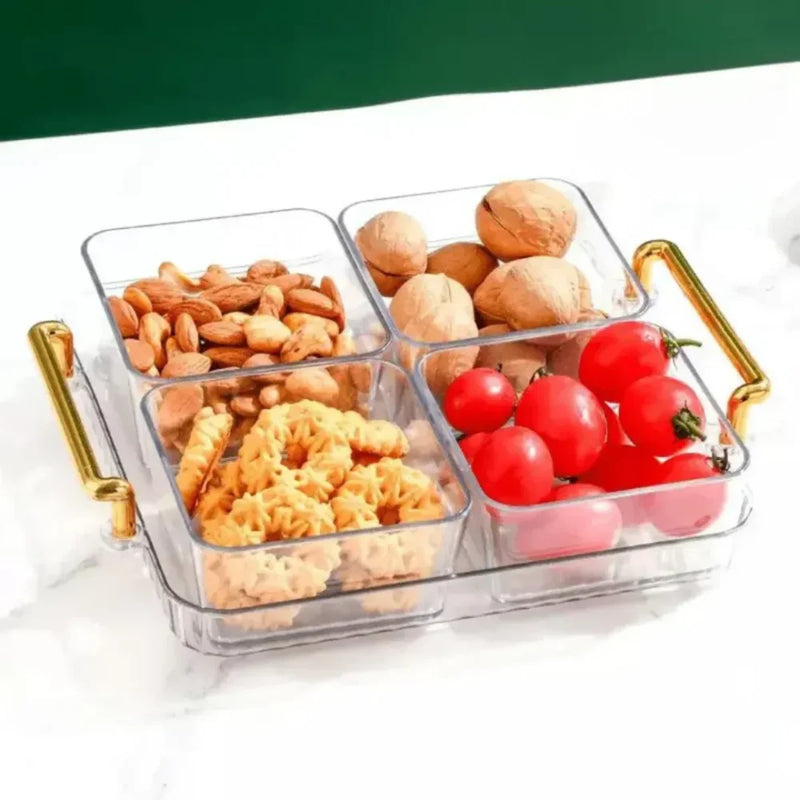 Conjunto de Bandeja e Potes Multifuncional - PremiumLar