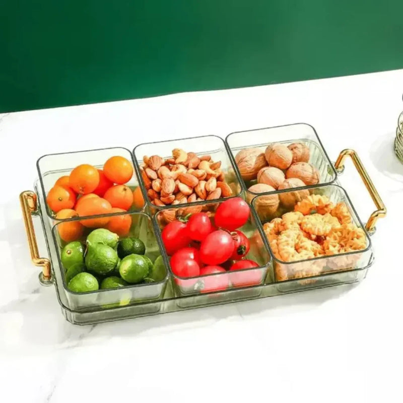 Conjunto de Bandeja e Potes Multifuncional - PremiumLar