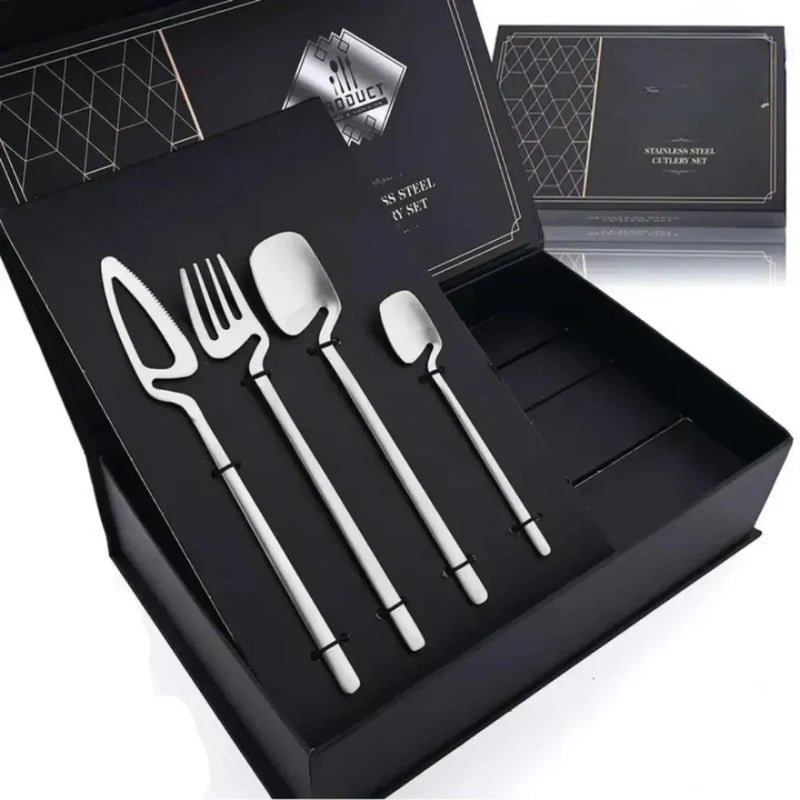 Conjunto de Talheres Luxy 32 Peças - PremiumLar
