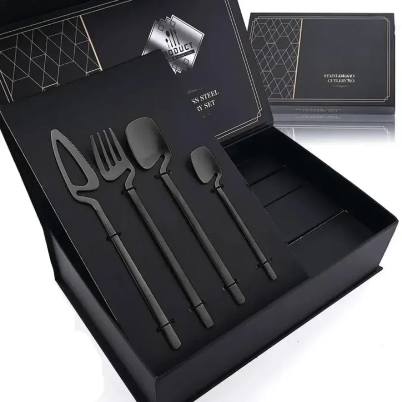 Conjunto de Talheres Luxy 32 Peças - PremiumLar