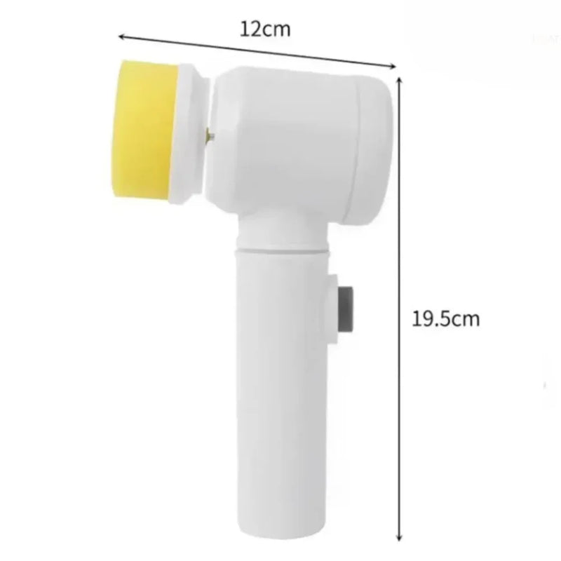 Escova Elétrica Multifuncional Tazzi™ - Limpeza Rápida