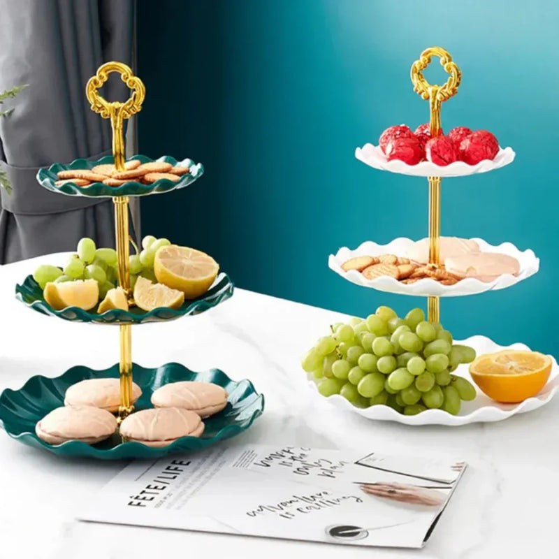 Fruteira De Mesa 3 Andares - PremiumLar