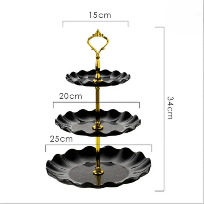 Fruteira De Mesa 3 Andares - PremiumLar