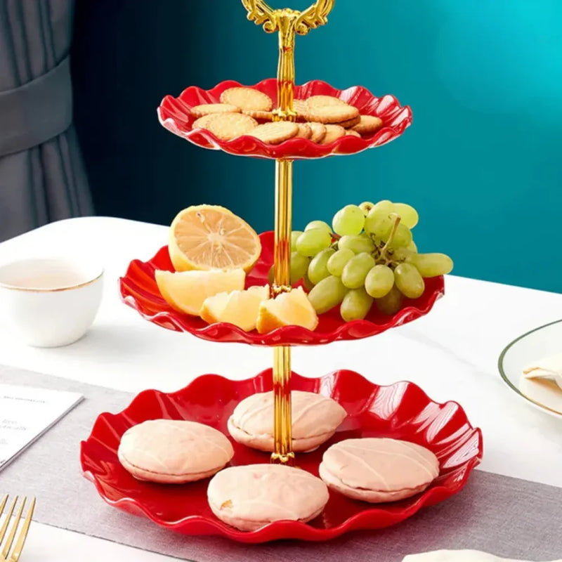 Fruteira De Mesa 3 Andares - PremiumLar