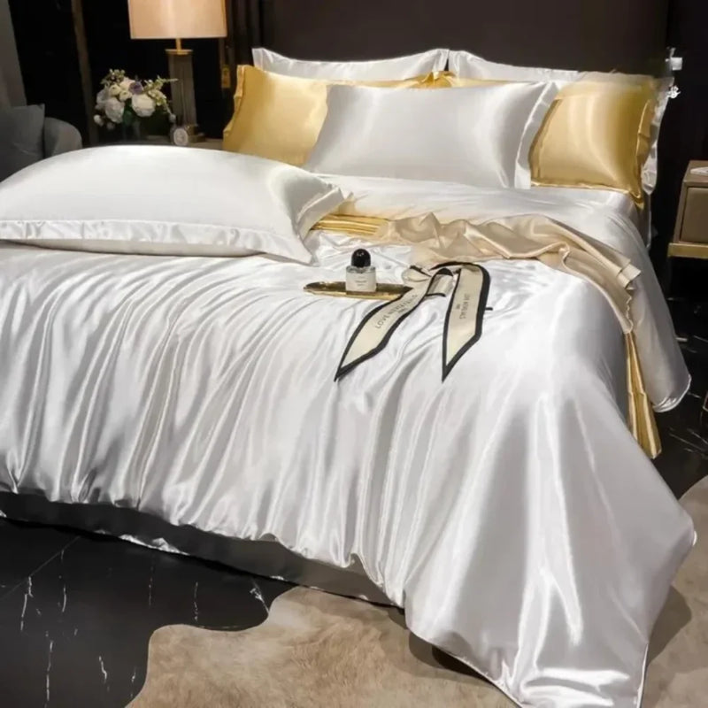 Jogo de Cama Paris em Seda 4 Peças - PremiumLar