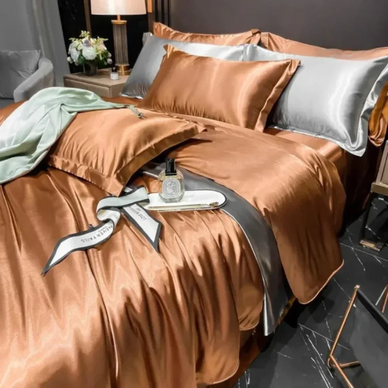 Jogo de Cama Paris em Seda 4 Peças - PremiumLar