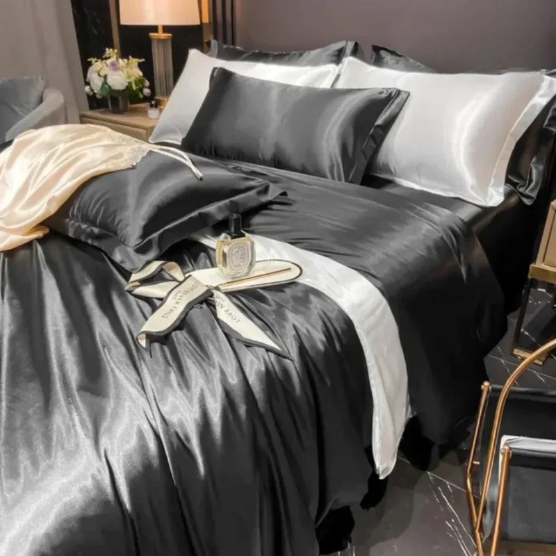 Jogo de Cama Paris em Seda 4 Peças - PremiumLar