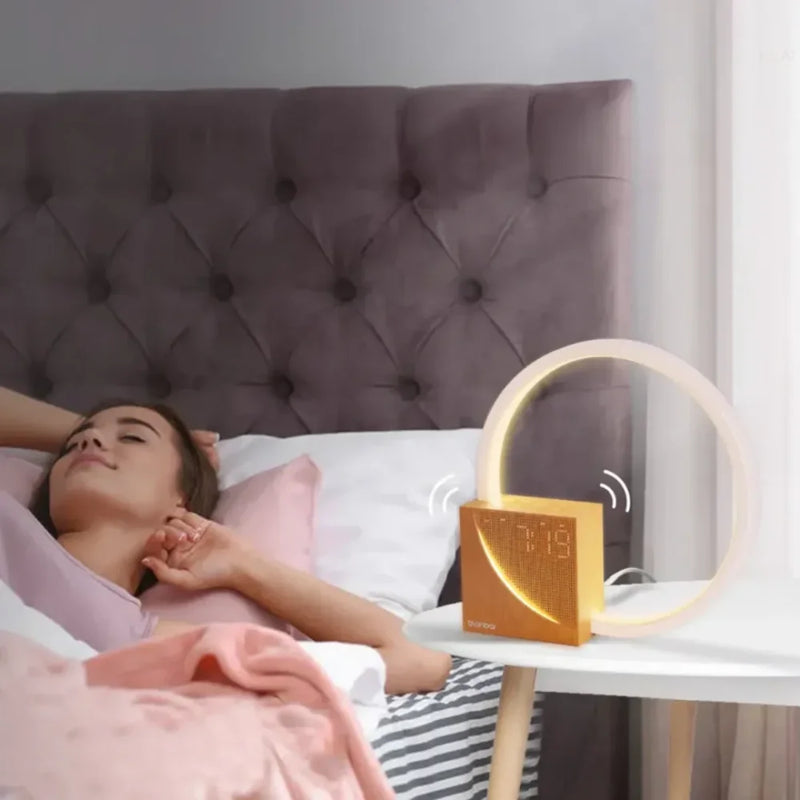 Luminária com Relógio Digital Premium - PremiumLar