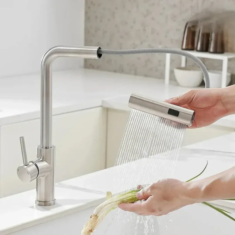 Torneira Cascata Flexível Multifuncional para Cozinha - PremiumLar