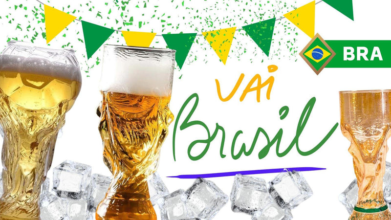 Taça De Cristal - Qatar 2022 (Conserva A Bebida Gelada ) - Loja Shopmart