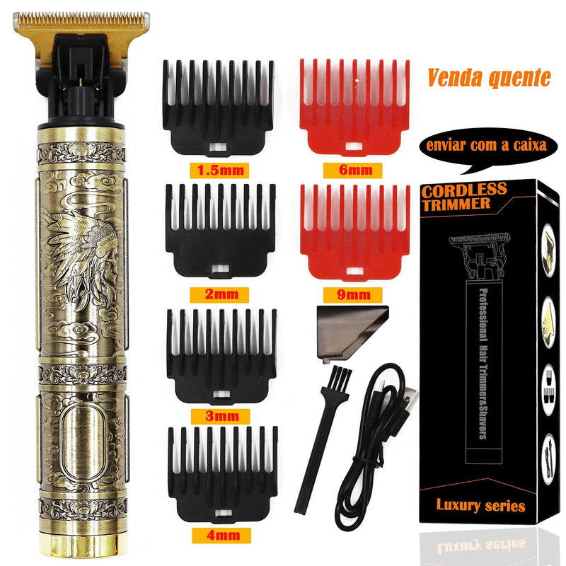 Maquina de barbear profissional com display em led - Loja Shopmart