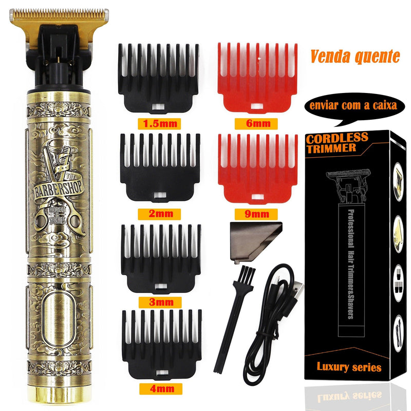 Maquina de barbear profissional com display em led - Loja Shopmart