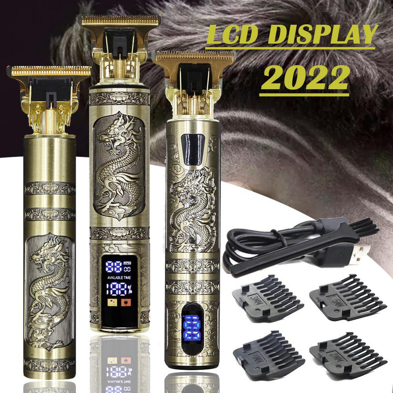 Maquina de barbear profissional com display em led - Loja Shopmart