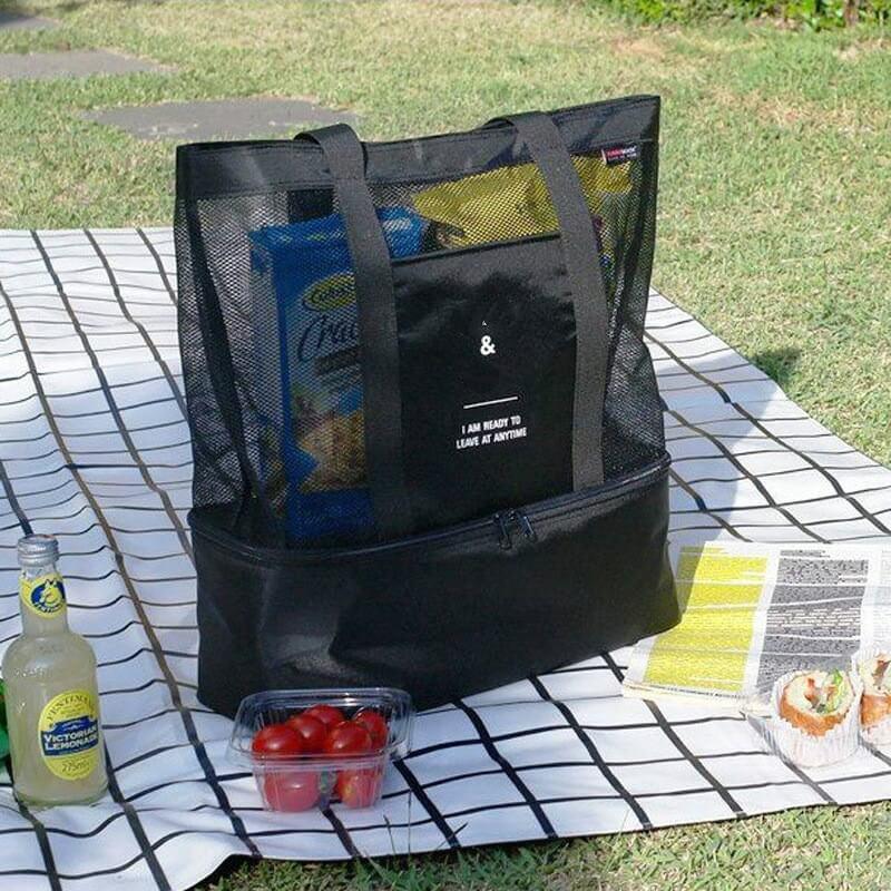 Bolsa Térmica de Praia - 2 em 1 - Loja Shopmart