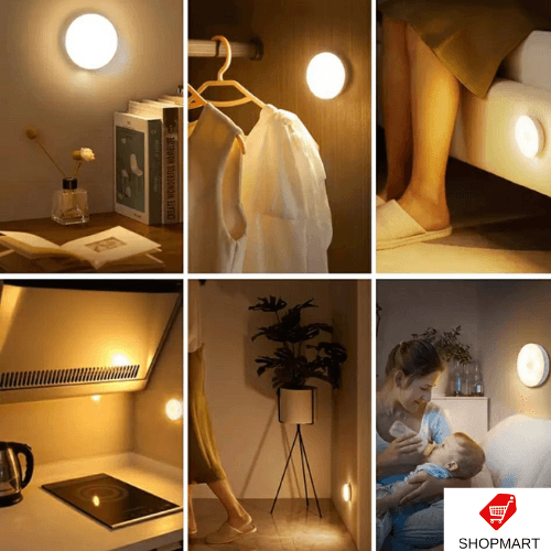 Luz Led Com Sensor de Movimento - Loja Shopmart